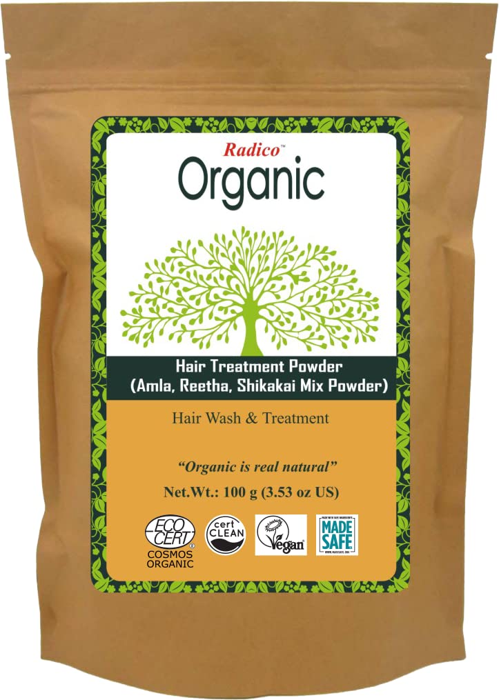 Radico Amla Reetha Shikakai Mix Hair Treatment Powder - 100 GM