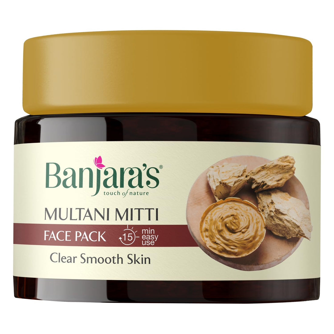 Banjaras Multani Mitti Face Pack - 100 GM