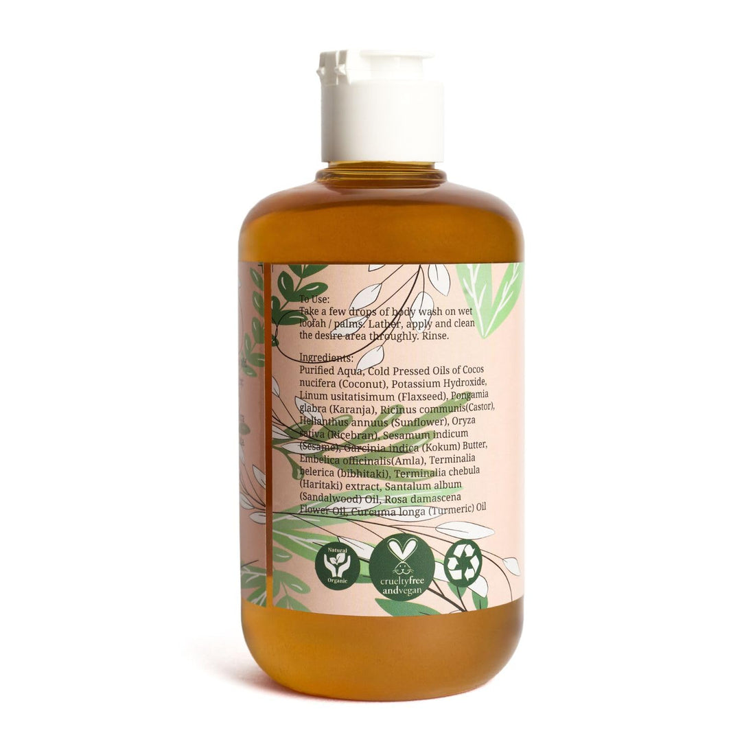 Rustic Art Rose Sandal Body Wash - 300 ML