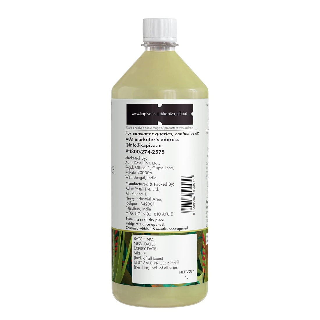 Kapiva Thar Aloe Vera Juice - 1 L