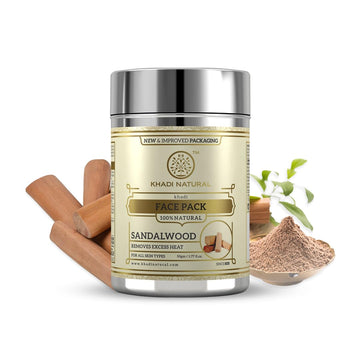 Khadi Natural Sandalwood Face Pack - 50 GM