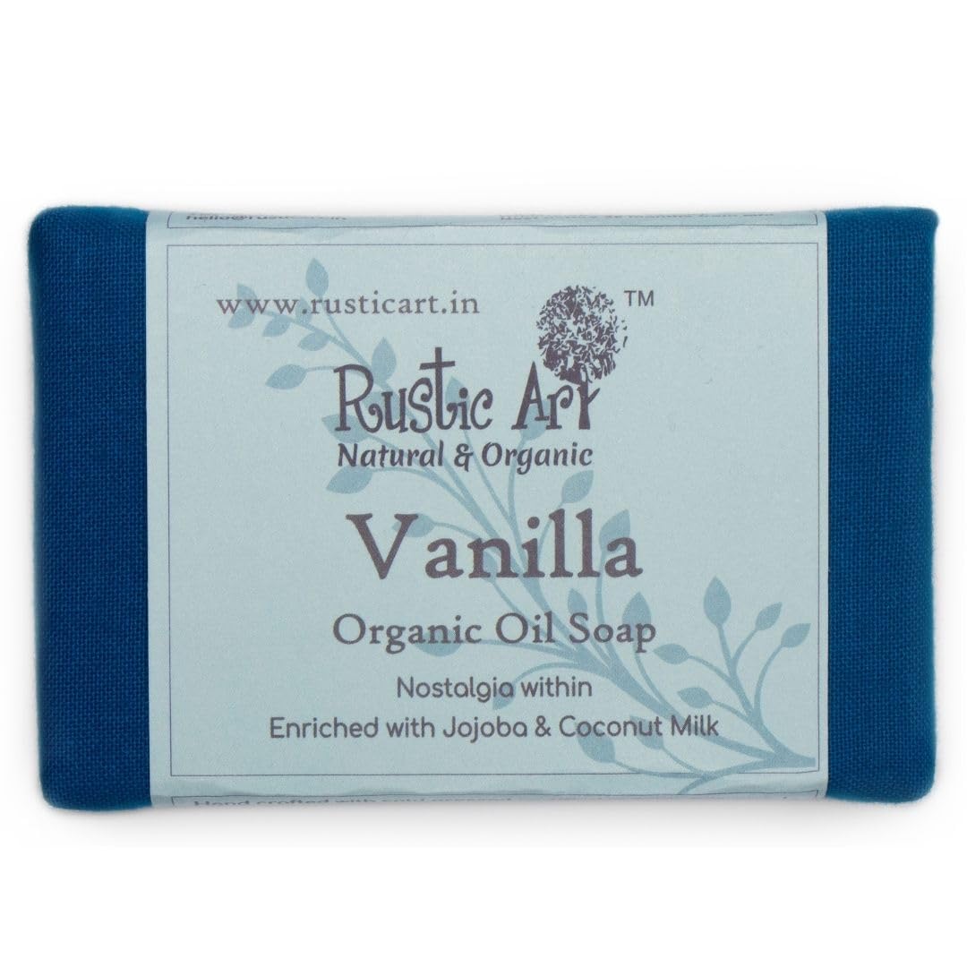 Rustic Art Vanilla Soap - 100 GM