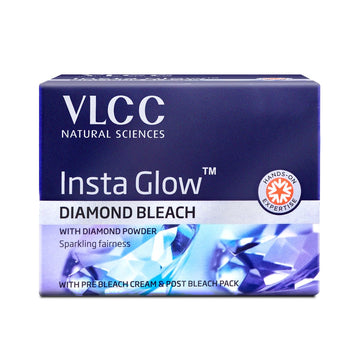 VLCC Insta Glow Diamond Bleach Cream - 60 GM