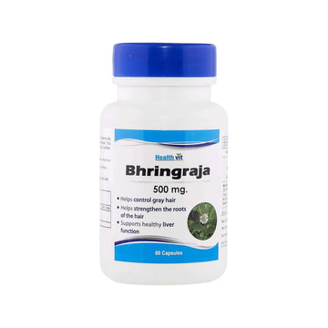 Healthvit Bhringraja Capsules 500 MG - 60 Capsules