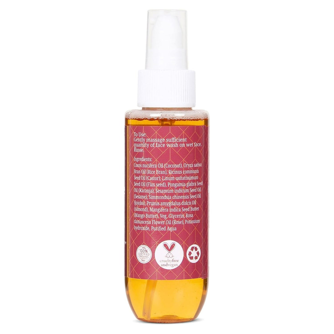 Rustic Art Wild Rose Face Wash - 100 ML