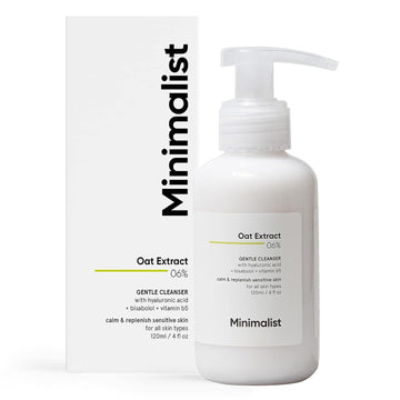 Minimalist 06% Oat Extract Gentle Cleanser - 120 ML