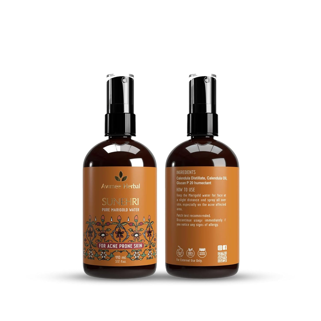 Avimee Sunehri Pure Marigold Water - 110 ML