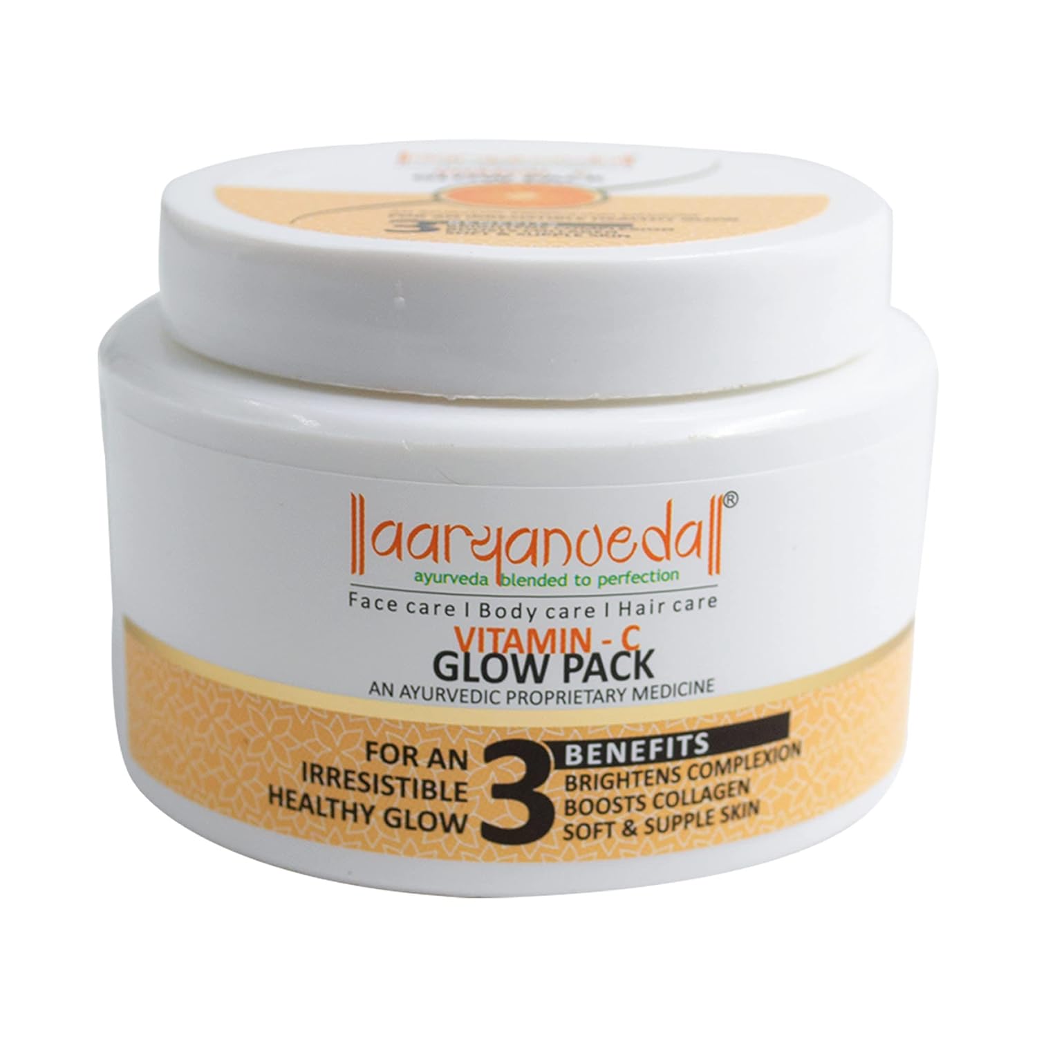 Aaryanveda Vitamin C Glow Pack - 100 GM