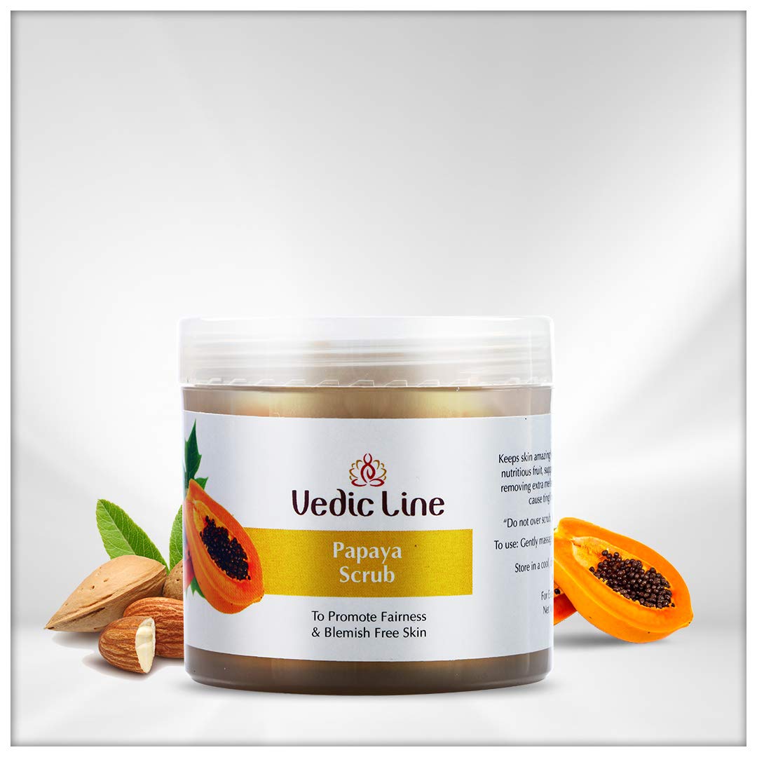 Vedic Line Papaya Face Scrub - 100 ML