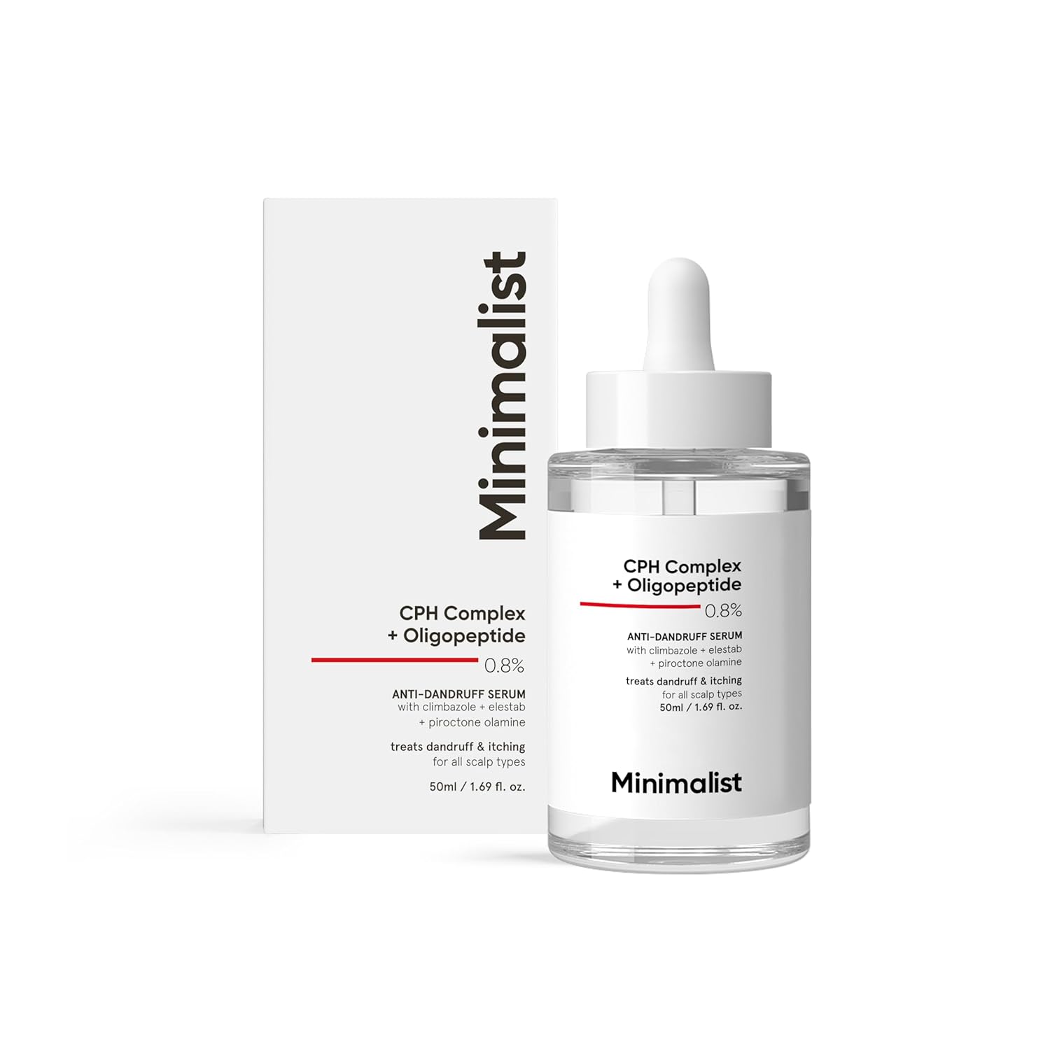 Minimalist CPH Complex + Oligopeptide 0.8% Anti-Dandruff Serum - 50 ML