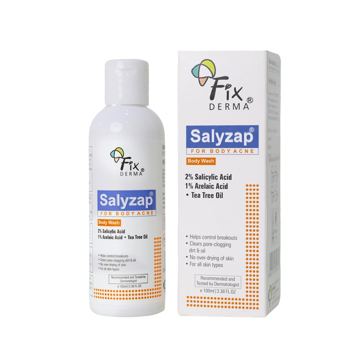 Fixderma Salyzap 2% Salicylic Acid Body Wash