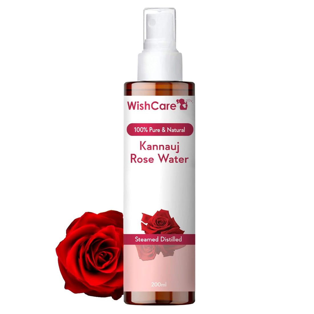 Wishcare Kannauj Rose Water - 200 ML