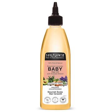 Soulflower Rosemary Baby Hair Oil - 225 ML