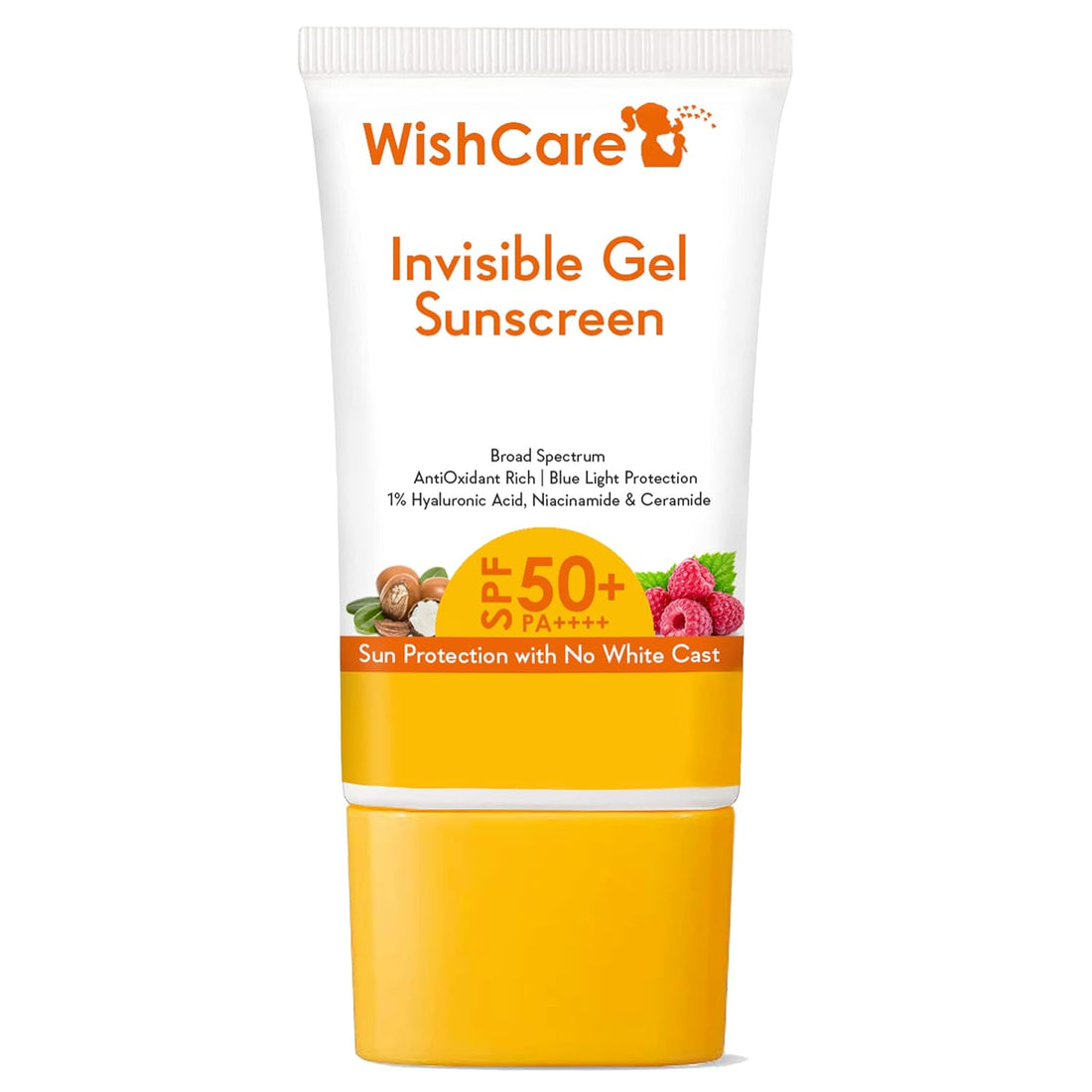 WishCare Invisible Sunscreen Gel SPF 50+ PA++++ - 50 ML