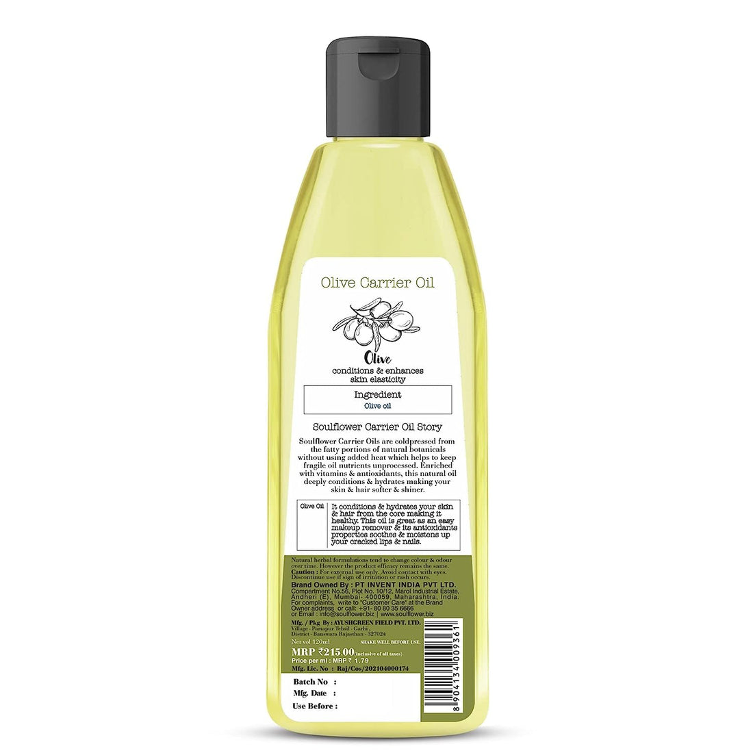 Soulflower Olive Oil