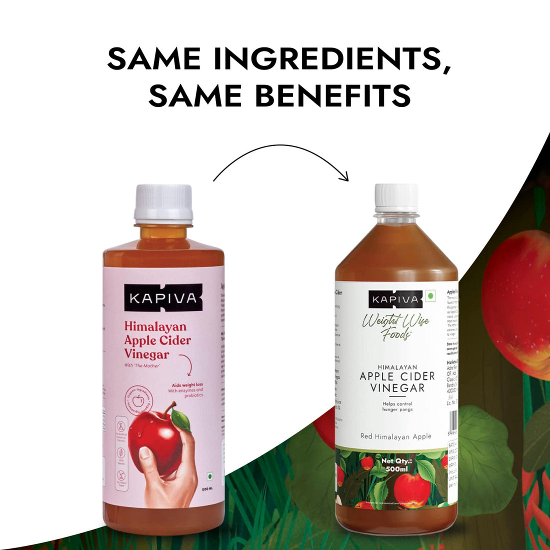 Kapiva Himalayan Apple Cider Vinegar - 500 ML