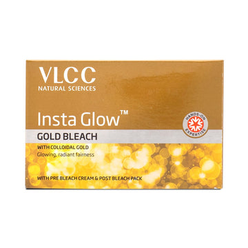 VLCC Insta Glow Gold Bleach Cream - 60 GM