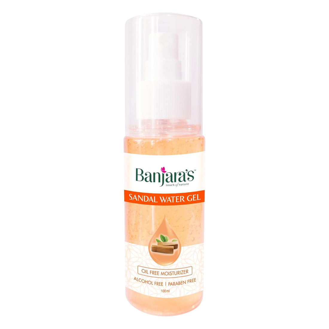 Banjaras Sandal Water Gel - 100 ML