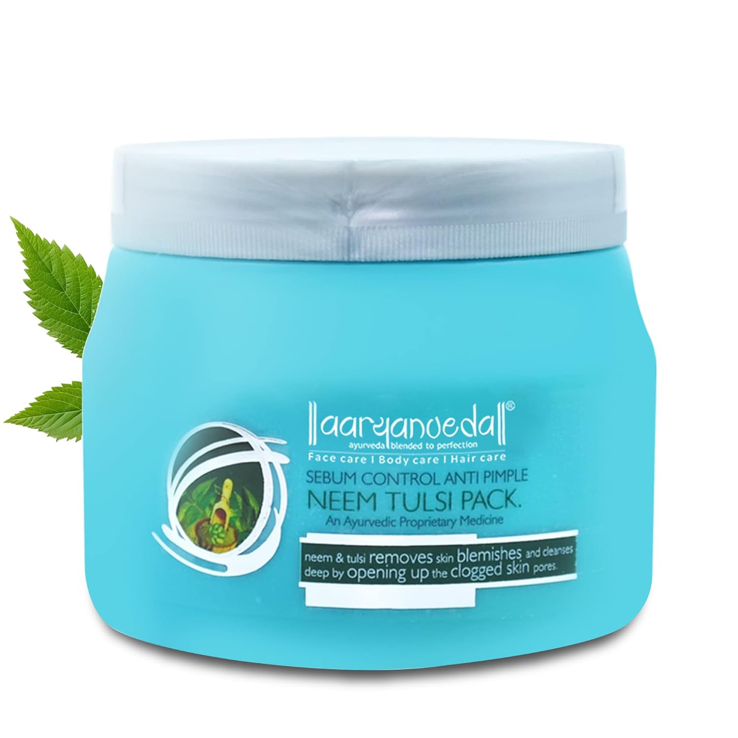 Aaryanveda Neem Tulsi Face Pack - 400 GM