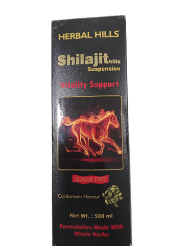 Herbal Hills Shilajithills Suspension Vitality Support Syrup