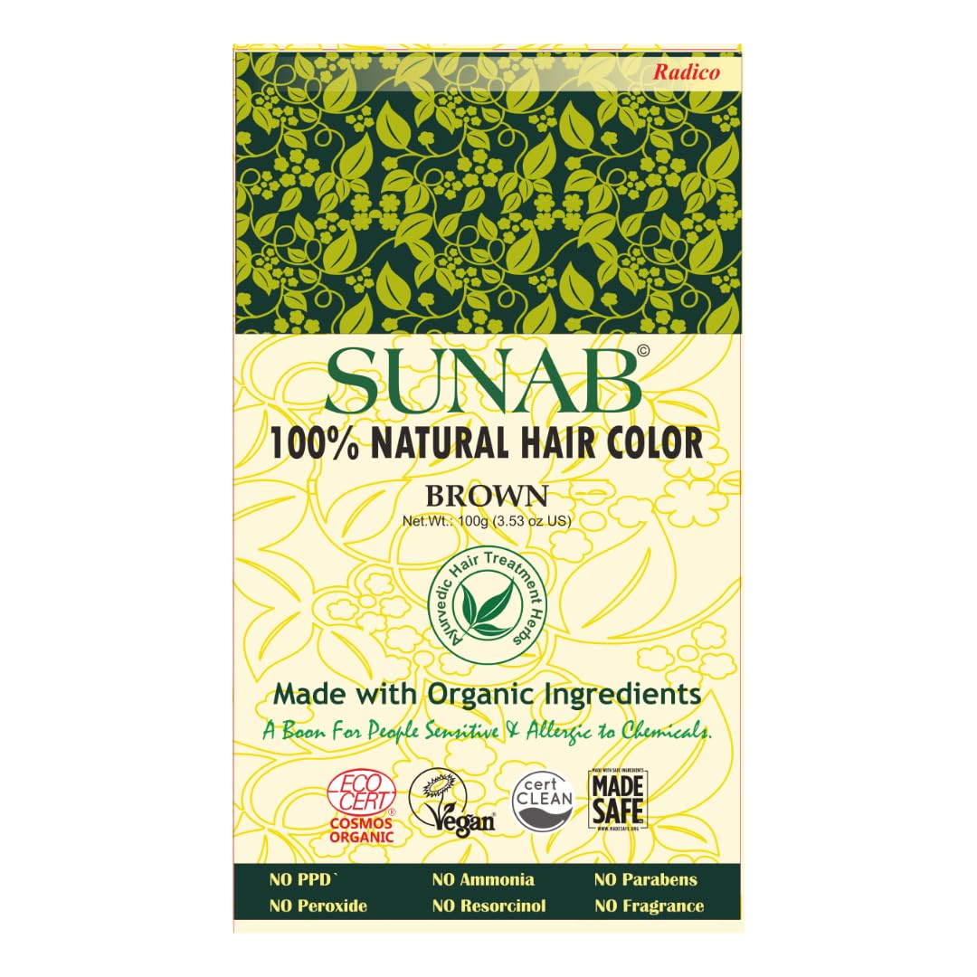 Radico Sunab Brown Hair Colour - 100 GM