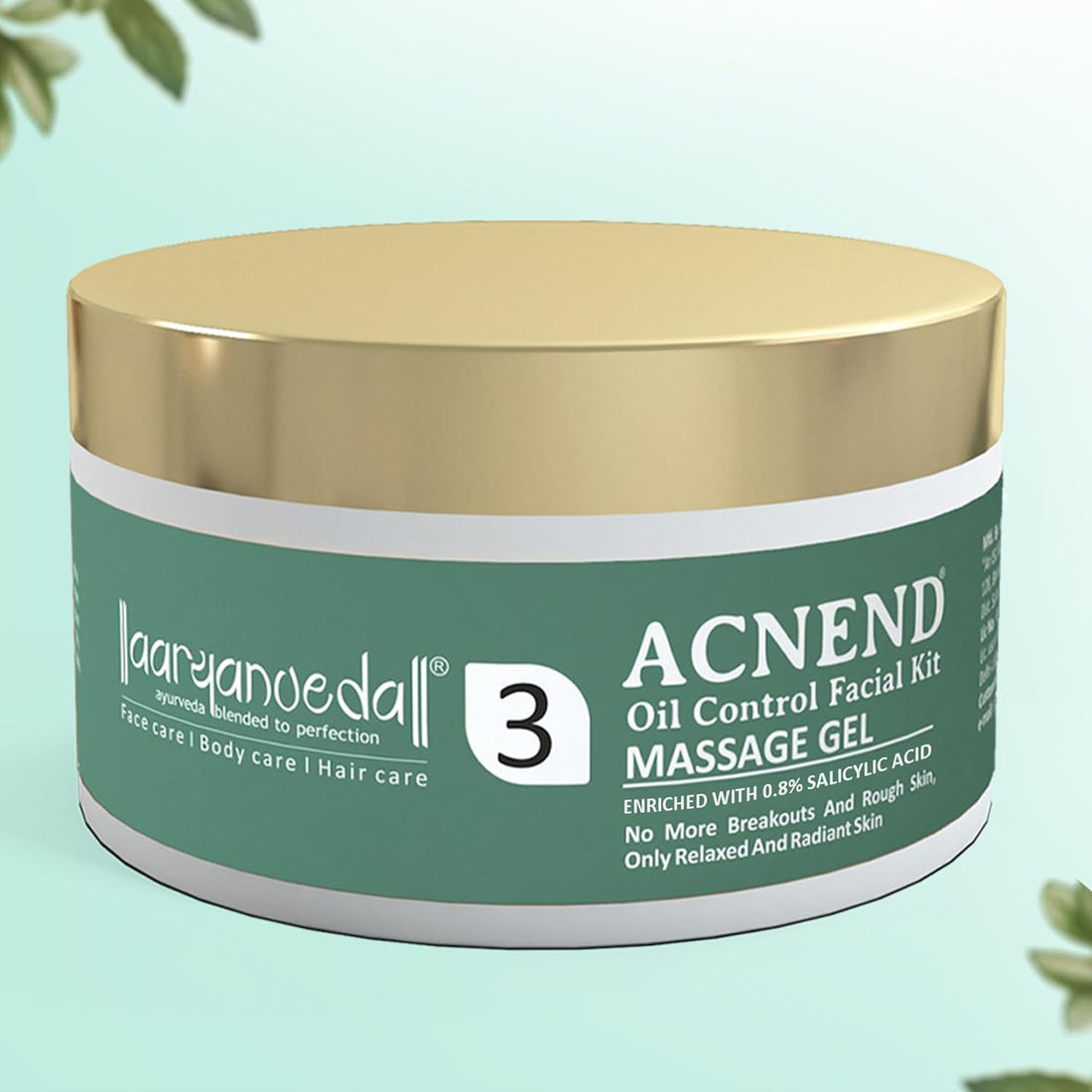 Aaryanveda Anti Acne Oil Control Facial Kit - 260 GM