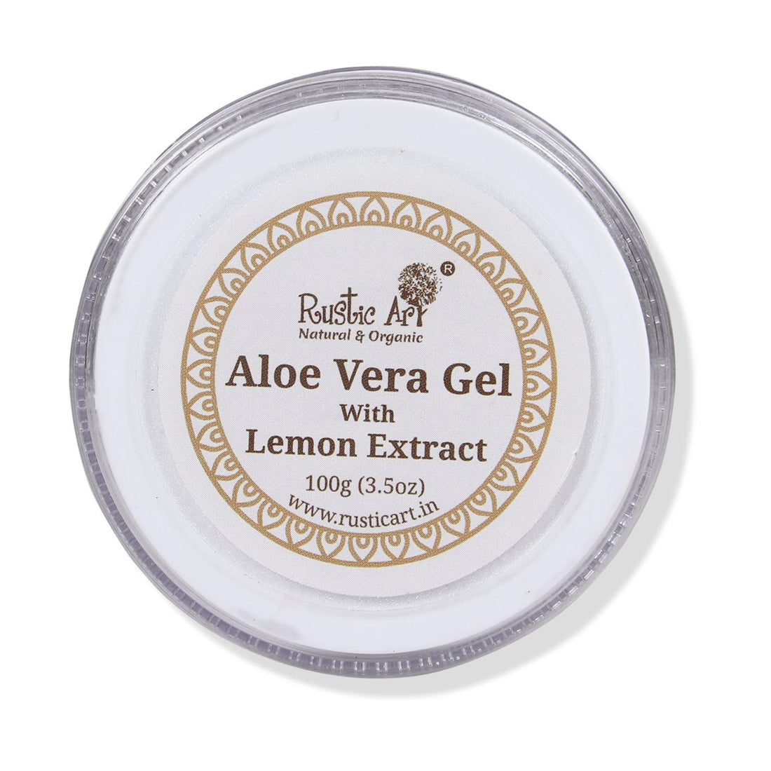 Rustic Art Aloe Vera Lemon Gel - 100 GM