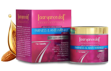 Aaryanveda Fairness & Anti Wrinkle Face Cream - 90 GM