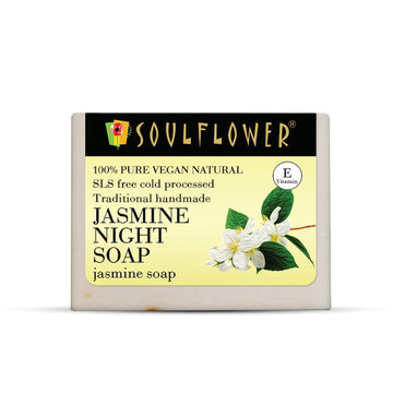 Soulflower Jasmine Handmade Soap - 150 GM