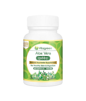 Vitagreen Aloe Vera Capsules - 60 Capsules