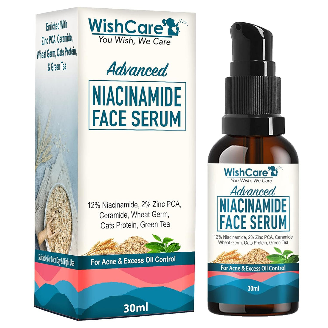 Wishcare Advanced 12% Niacinamide Face Serum - 30 ML