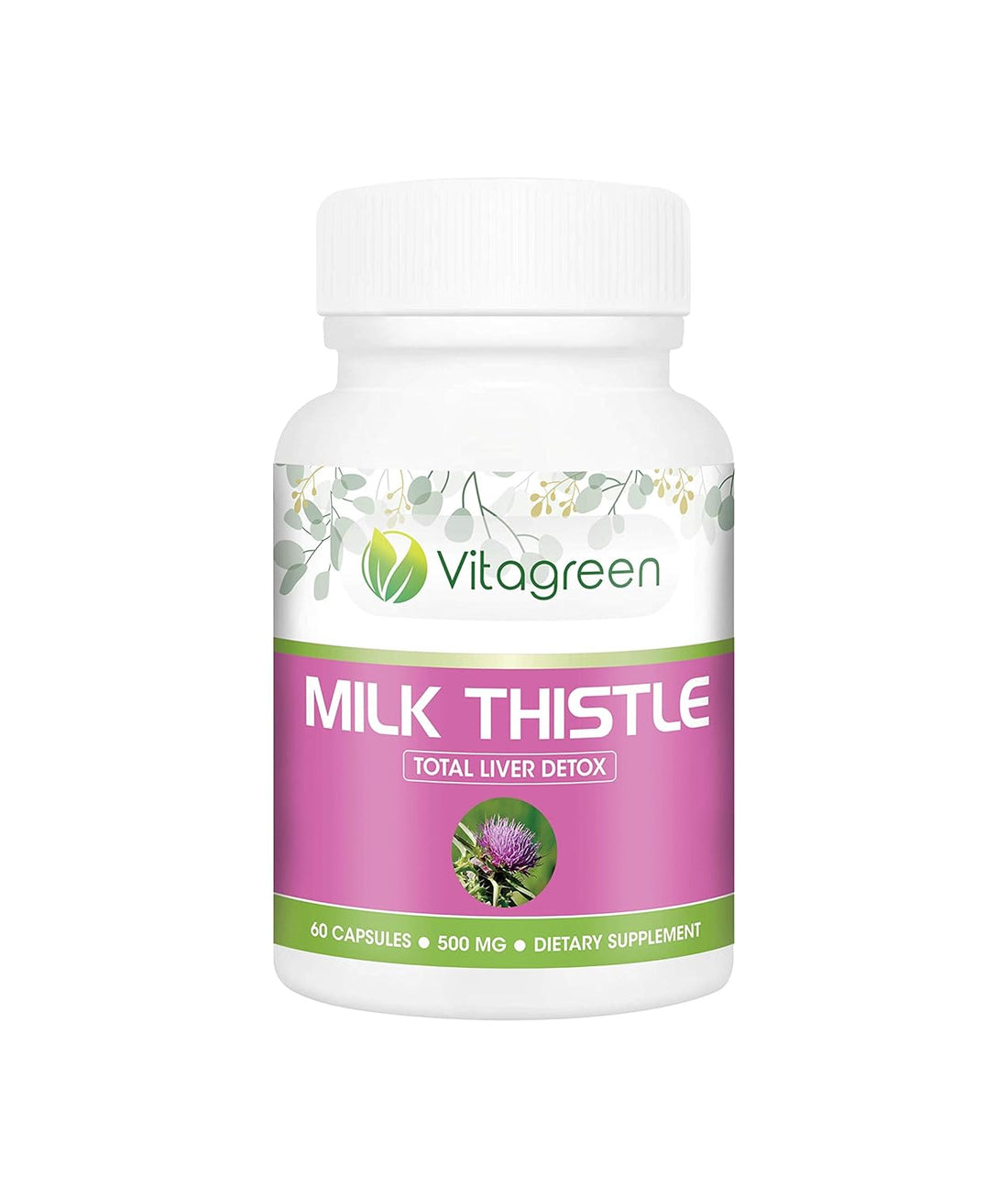 Vitagreen Milk Thistle Capsules - 60 Capsules