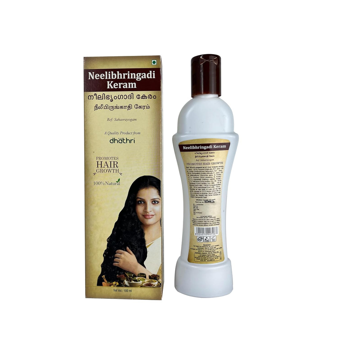 Dhathri Neelibhringadi Keram - 200 ML