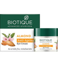 Biotique Advanced Ayurveda Bio Almond Soothing & Nourishing Eye cream - 15 GM