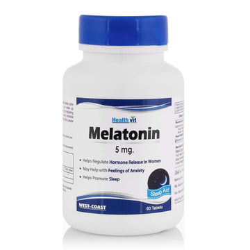 Healthvit Melatonin 5 MG Tablet - 60 Tablets