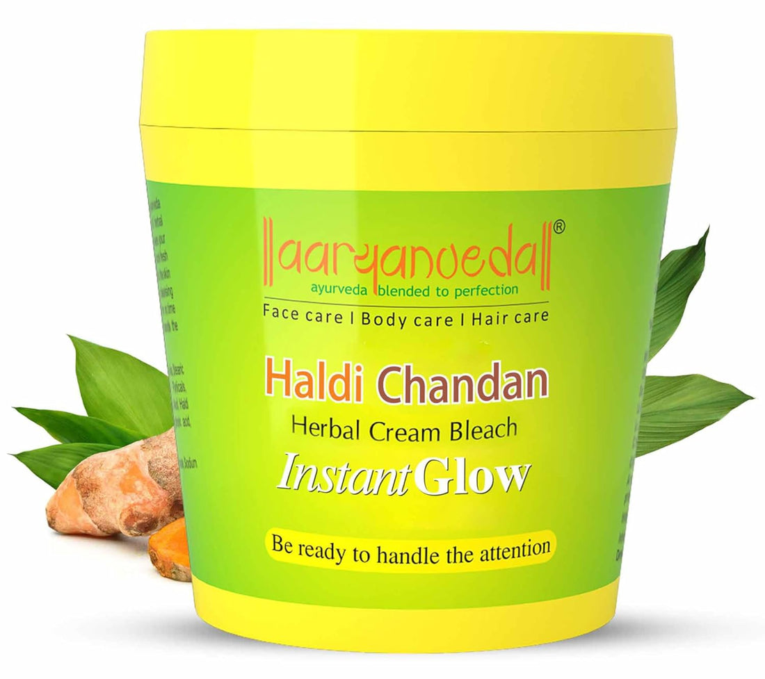 Aaryanveda Haldi Chandan Herbal Bleach Cream