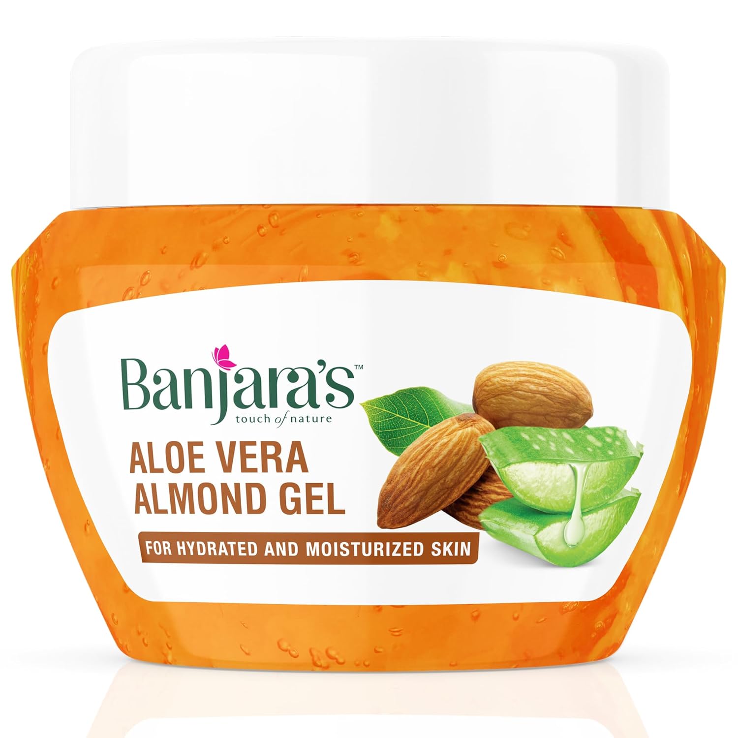 Banjaras Aloe Vera Almond Gel - 100 GM