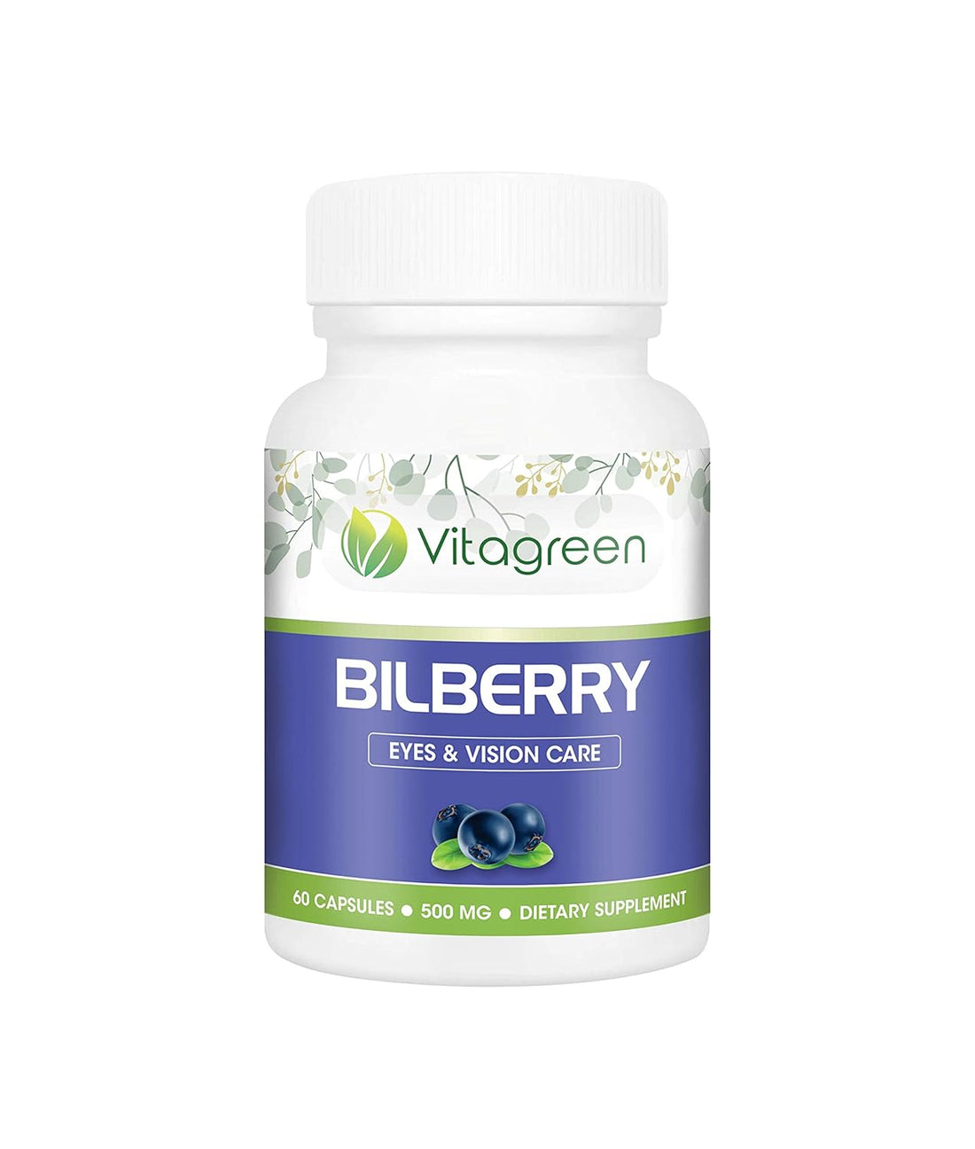 Vitagreen Bilberry Capsules - 60 Capsules