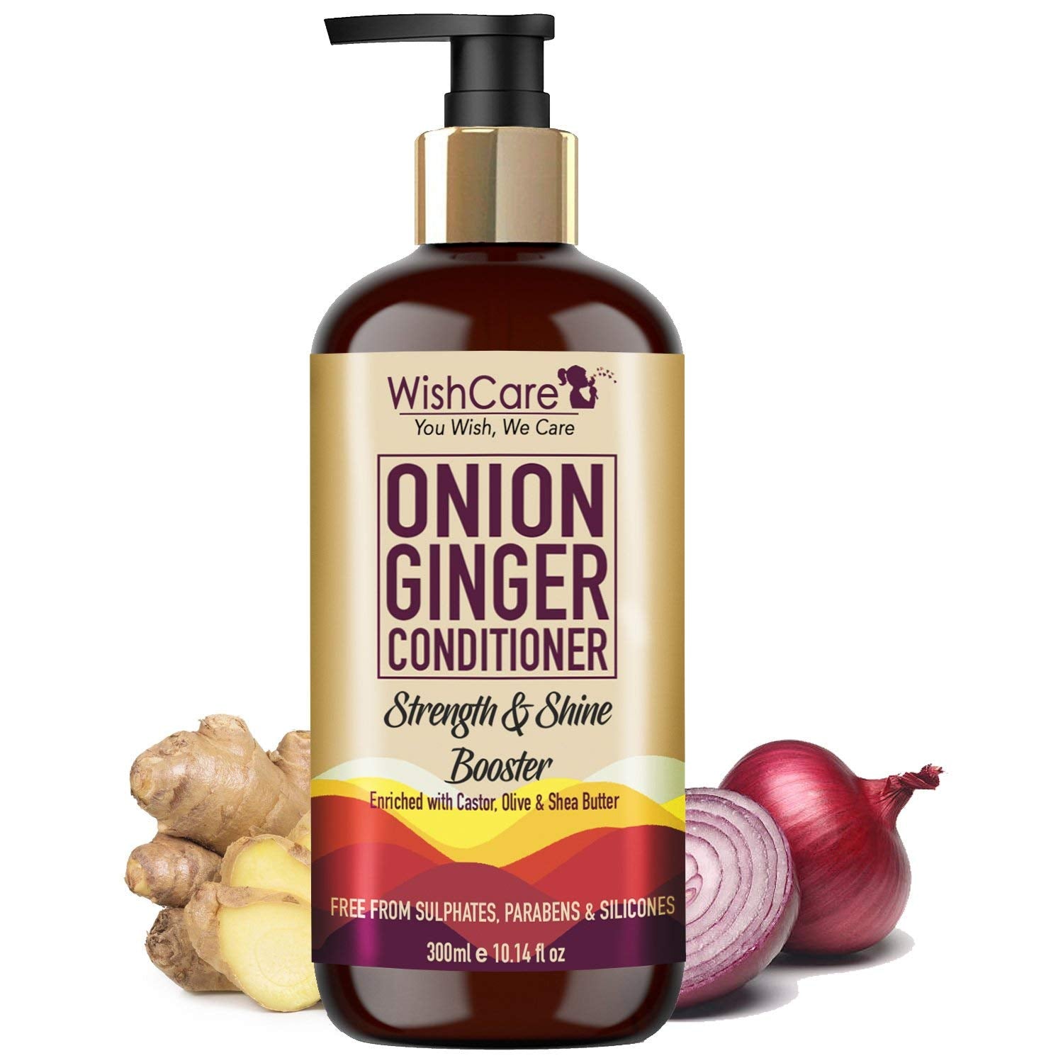 WishCare Onion Ginger Conditioner - 300 ML