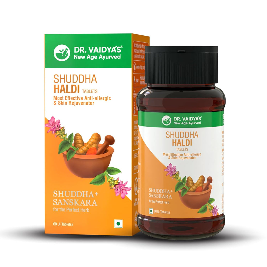 Dr.Vaidya's Shuddha Haldi Tablets - 60 Tablets