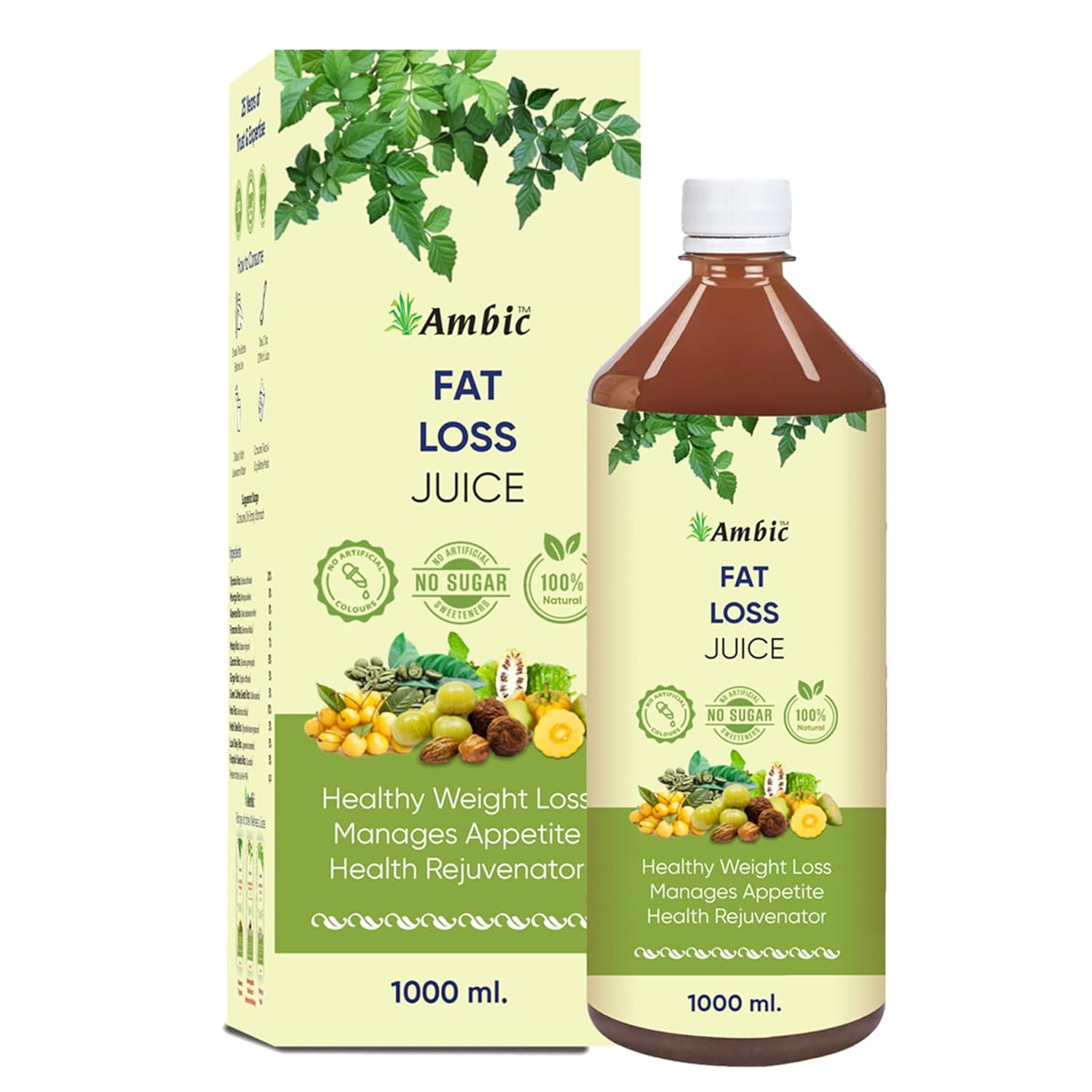 Ambic Fat Loss Juice - 1000 ML