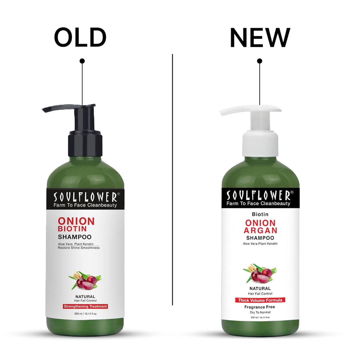 Soulflower Biotin Onion Shampoo - 300 ML