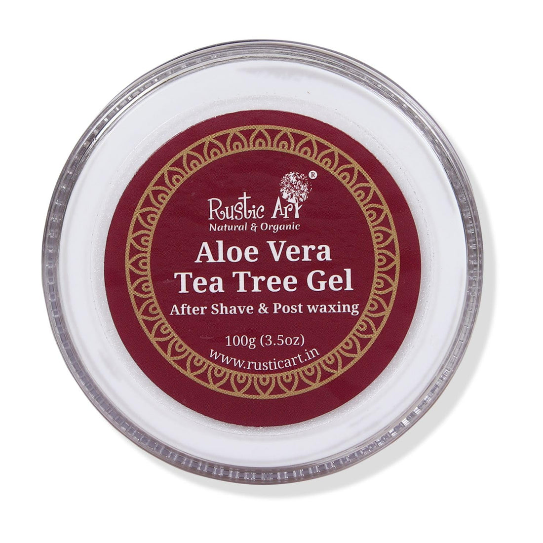 Rustic Art Aloe Vera Tea Tree Gel - 100 GM