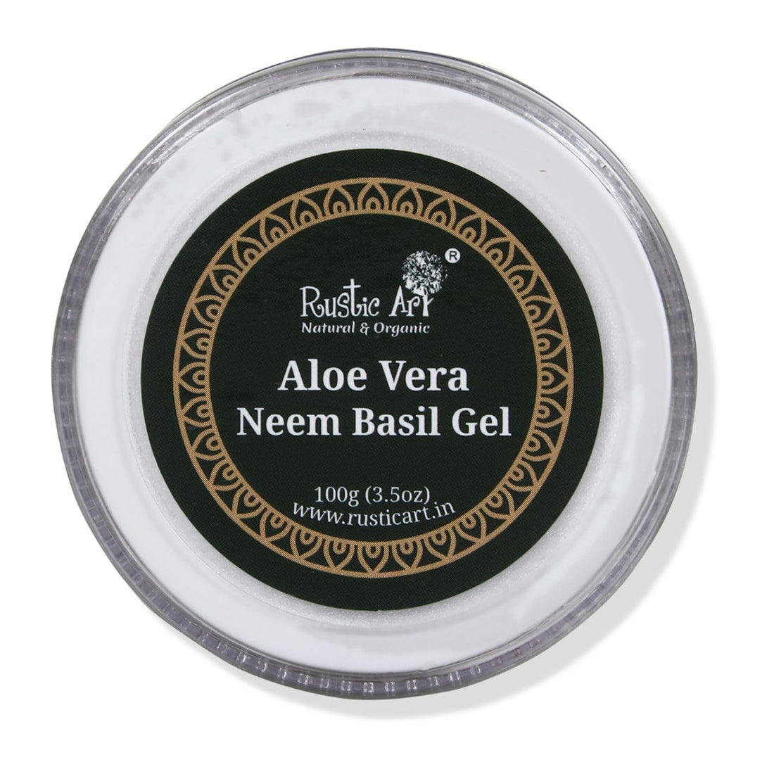 Rustic Art Aloe Vera Neem Basil Gel - 100 GM