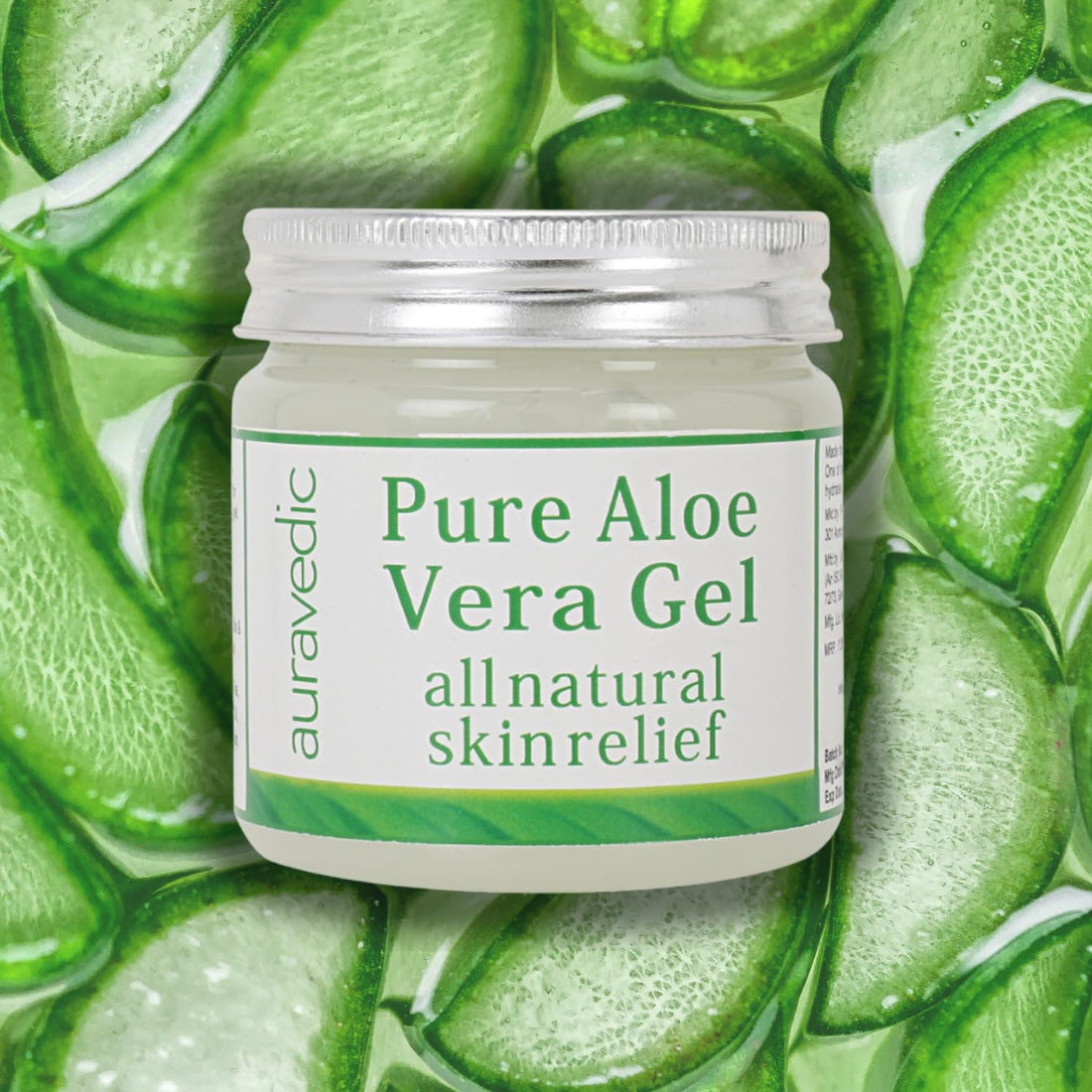 Auravedic Pure Aloe Vera Gel - 200 GM