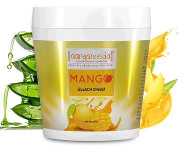 Aaryanveda Mango Bleach Cream - 250 GM