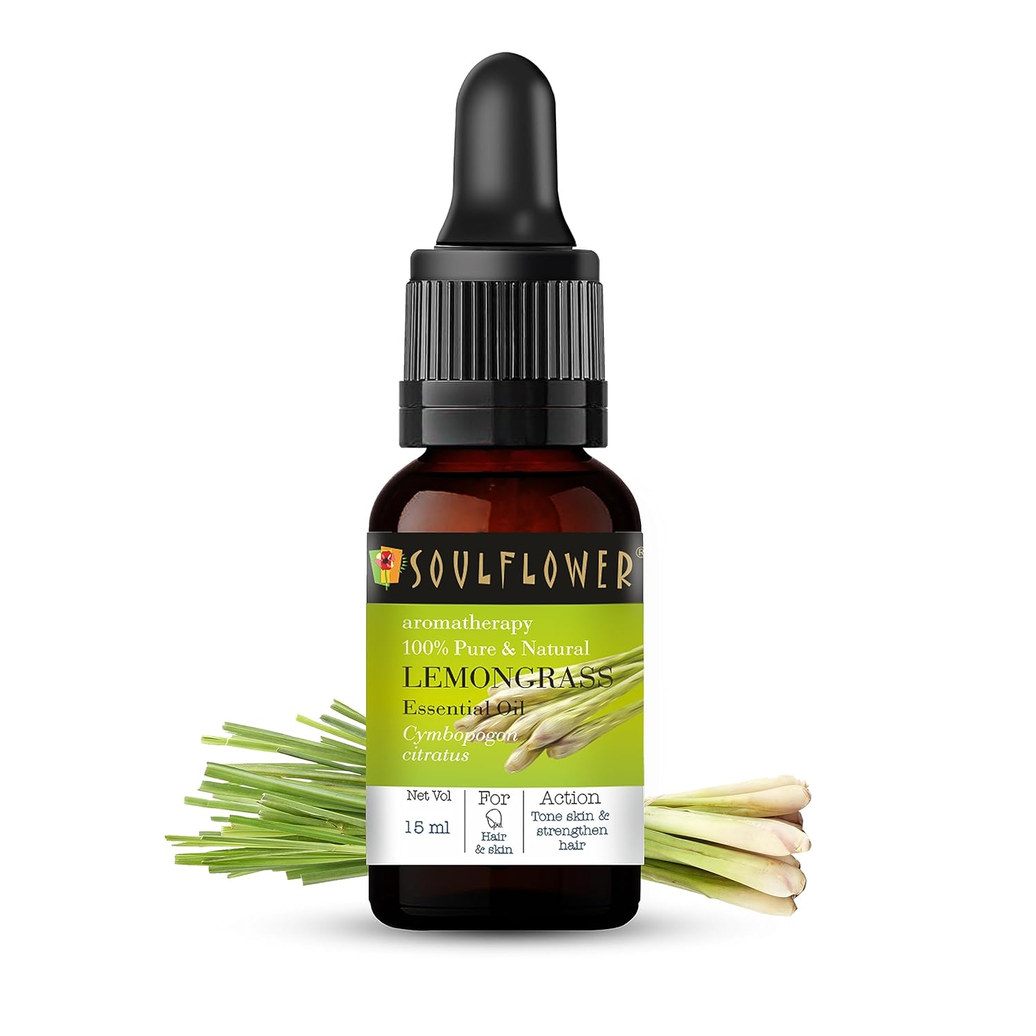 Soulflower Lemongrass Essential Oil