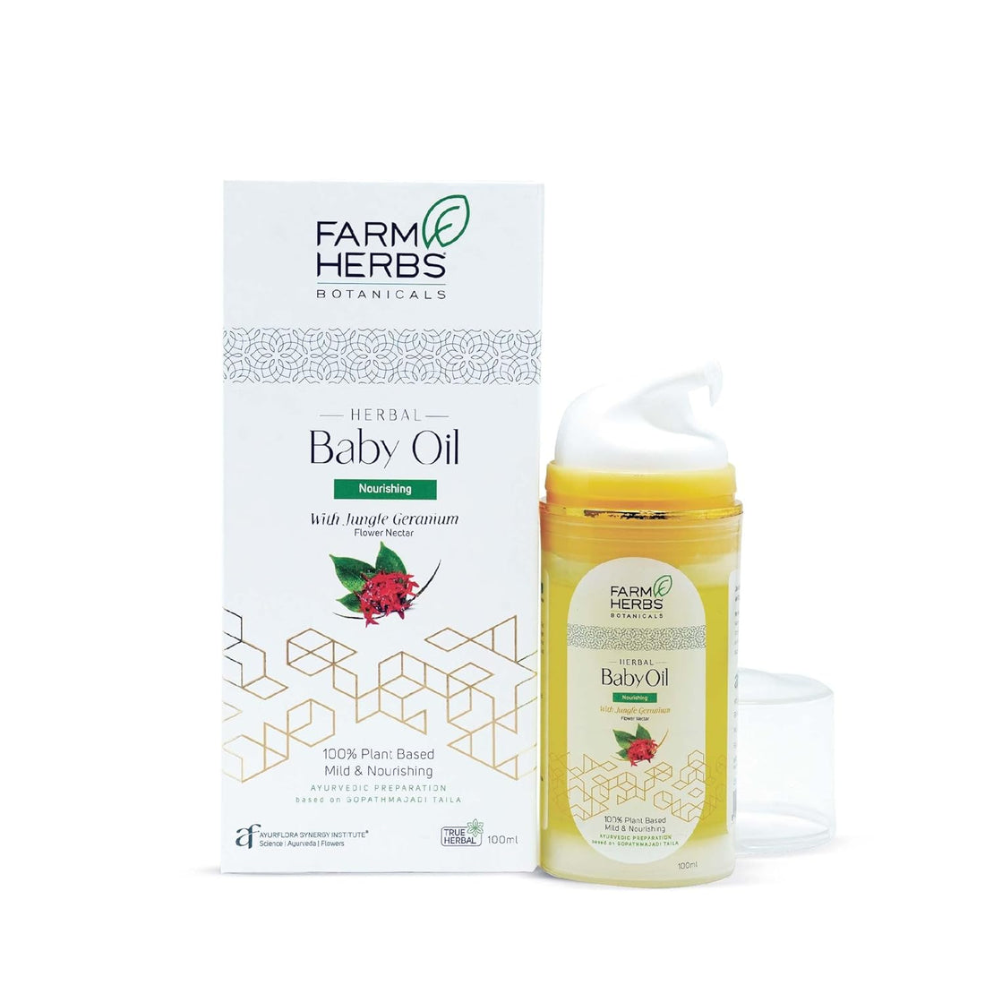 Farmherbs Herbal Baby Oil - 100 ML
