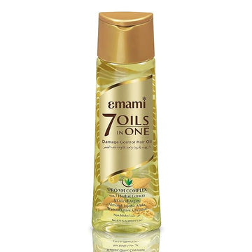Emami 7 Oils in One Non Sticky Hair Oil Strong Inside, Set Outside