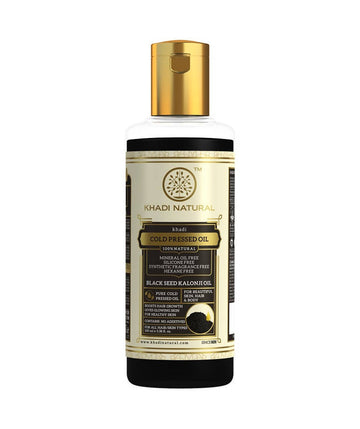 Khadi Natural Cold Pressed Black Seed kalonji Oil